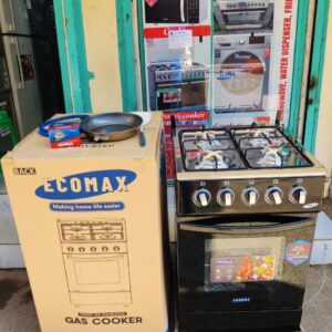 Ecomax 50×55 Four-Gas Cooker with Electric Oven