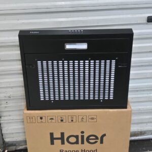 Haier HXP60P-275B 60 cm Black Kitchen Hood